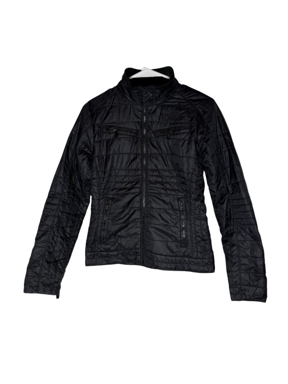 The North Face Midori Arel Quilted Motorcycle Biker Jacket Women's Size XS Black